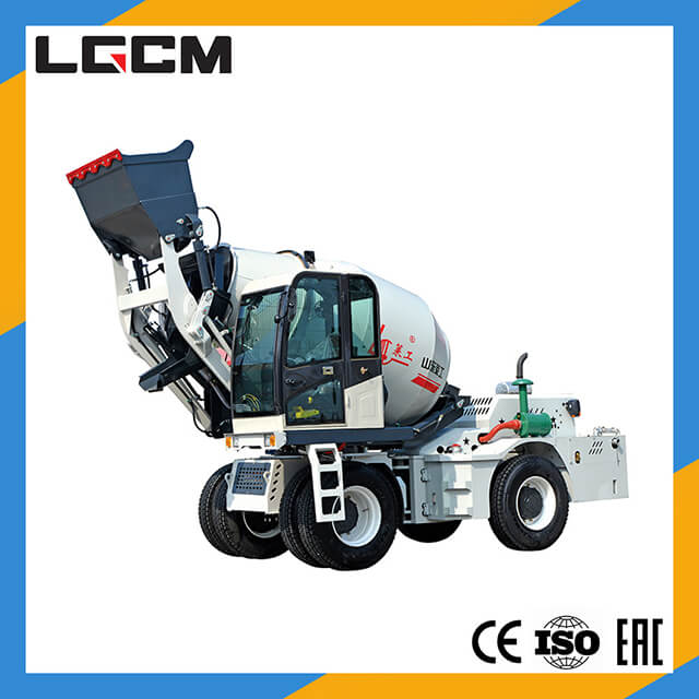 3m3 Self Loading Concrete Mixer Used in Cement Mixing